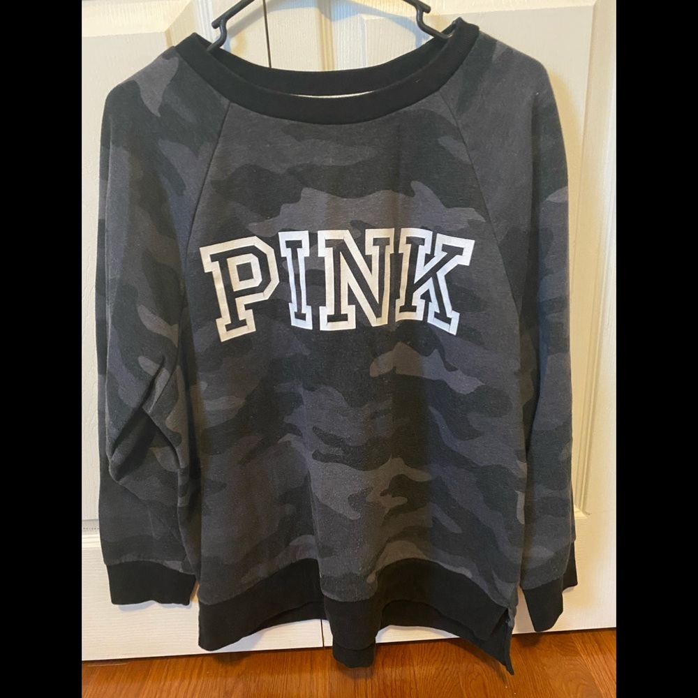 PINK VS Camo Sweatshirt